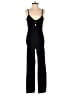 Miss Selfridge Solid Black Jumpsuit Size 4 - photo 1