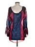 Hale Bob Purple Long Sleeve Blouse Size S - photo 2
