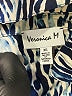 Veronica M. Animal Print Blue Casual Dress Size XS - photo 6