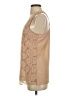 Robbi & Nikki 100% Polyester Tan Sleeveless Blouse Size S - photo 5