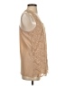 Robbi & Nikki 100% Polyester Tan Sleeveless Blouse Size S - photo 4