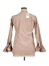 Cortland Park Tan Long Sleeve Blouse Size XL - photo 2