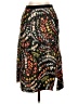 ATM 100% Polyester Print Black Casual Skirt Size S - photo 1