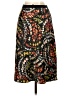 ATM 100% Polyester Print Black Casual Skirt Size S - photo 2