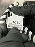 Unbranded 100% Polyester Stripes Black Long Sleeve Blouse Size XL - photo 9