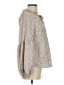 Blu Pepper 100% Polyester Gray Long Sleeve Blouse Size S - photo 4