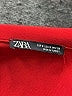 Zara 100% Polyester Red Casual Dress Size S - photo 7