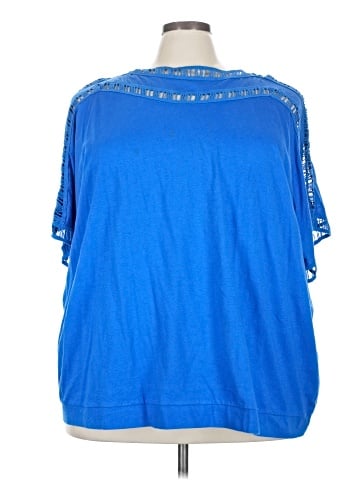 Denim 24/7 Short Sleeve Top (view 1)