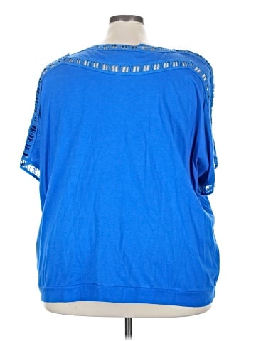 Denim 24/7 Short Sleeve Top (view 2)