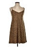 Socialite Animal Print Brown Casual Dress Size XS - photo 1