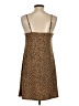 Socialite Animal Print Brown Casual Dress Size XS - photo 2