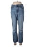 J.Crew Factory Store Hearts Blue Jeans Size 28 waist - photo 1