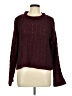 Love Tree 100% Polyester Tweed Burgundy Pullover Sweater Size L - photo 1