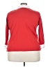 Jason Maxwell Red 3/4 Sleeve Top Size 3X - photo 2