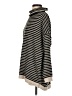 Liam & Co. 100% Polyester Stripes Black Turtleneck Sweater Size S - photo 5