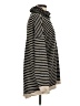 Liam & Co. 100% Polyester Stripes Black Turtleneck Sweater Size S - photo 4