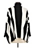 JM Collection Stripes Black Poncho Size M (petite) - photo 1