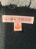Lisa Todd Stars Black Wool Pullover Sweater Size S - photo 7