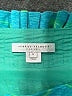 Audrey Talbott 100% Polyester Teal Sleeveless Blouse Size M - photo 7