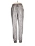 Caramela 100% Polyester Metallic Silver Casual Pants Size L - photo 1