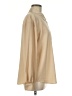 The Drop Solid Tan Long Sleeve Blouse Size M - photo 4