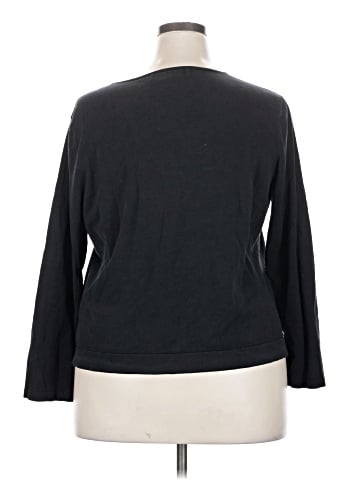 Jones New York 3/4 Sleeve T-Shirt (view 2)