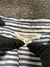 BeachLunchLounge Stripes Blue Short Sleeve Blouse Size XL - photo 7
