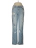Paige 100% Cotton Hearts Blue Jeans Size 28 waist - photo 1