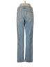 Paige 100% Cotton Hearts Blue Jeans Size 28 waist - photo 2