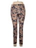 Onzie Floral Brown Active Pants Size L - photo 1