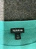 Torrid Teal Pullover Sweater Size 1X Plus (1) - photo 7