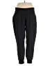 Adidas 100% Polyester Solid Black Active Pants Size XL - photo 1