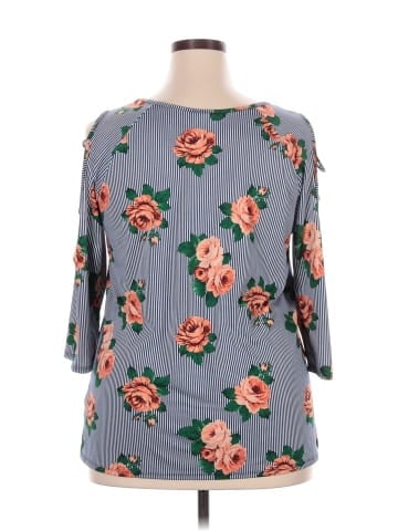 Free Kisses 3/4 Sleeve Blouse (view 2)