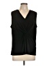 Alfani Black Sleeveless Blouse Size L - photo 1