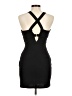 Silence and Noise Solid Black Cocktail Dress Size M - photo 2