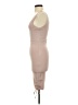 Threadbare Solid Tan Cocktail Dress Size 4 - photo 5