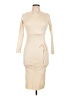 Assorted Brands 100% Polyester Ivory Cocktail Dress Size L - photo 1