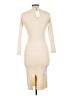 Assorted Brands 100% Polyester Ivory Cocktail Dress Size L - photo 2