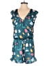 Unbranded Hearts Teal Romper Size S - photo 1
