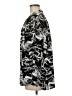 Jodifl Print Black Long Sleeve Button-Down Shirt Size M - photo 5