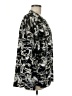 Jodifl Print Black Long Sleeve Button-Down Shirt Size M - photo 4