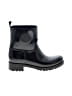 Moncler 100% Rubber Black Rain Boots Size EU 41 - photo 1