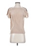 Amanda Uprichard Tan Short Sleeve Blouse Size S - photo 1