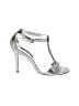 Nina Metallic Silver Sandals Size 8 - photo 1