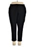 Ryan Wythe Solid Black Dress Pants Size 18W - photo 1