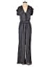 Monteau 100% Polyester Stripes Blue Jumpsuit Size S - photo 1