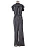 Monteau 100% Polyester Stripes Blue Jumpsuit Size S - photo 2
