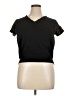 Context Black Short Sleeve Top Size 2X - photo 1