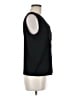 Shein 100% Polyester Black Sleeveless Blouse Size 8 - photo 4