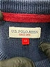 U.S. Polo Assn. 100% Cotton Graphic Blue Pullover Sweater Size S (kids) - photo 3